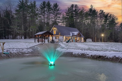 Hidden Treasure Estate | Pond + Fire Pit