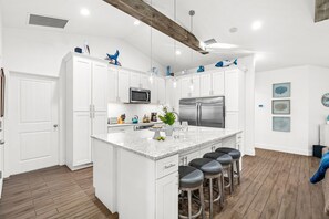 Fridge, microwave, oven, stovetop - Gorgeous Cocoa Beach House with Private Pool, Outdoor Patio & BBQ Grills! ☀️ (Cocoa Beach)