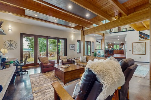 Luxury Waterfront Estate with Private Beach