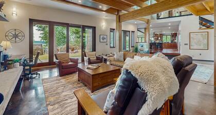 Luxury Waterfront Estate with Private Beach