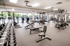 Fitness facility - Exclusive 2BR: Steps to Beach, Pools, Hot Tub (Miramar Beach)