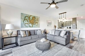 Een televisie en een dvd-speler