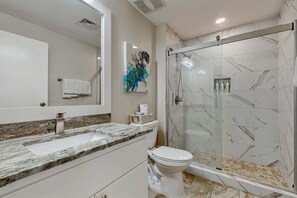 Shower - Exclusive Gulf Views: 2BR Beachfront Oasis (Miramar Beach)