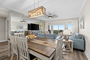 TV, DVD player, offices - 2BR Gulf view condo with resort perks (Miramar Beach)