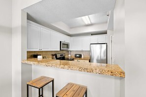 Fridge, microwave, oven, stovetop - Steps to Beach | Scenic Views | Resort Amenities (Miramar Beach)