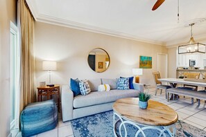 TV, DVD player, offices - Beach Access | Lux Resort | Private Balcony (Miramar Beach)