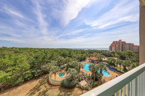 Pool - Scenic balcony views & resort pool access (Miramar Beach)