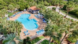 Pool - Scenic balcony views & resort pool access (Miramar Beach)