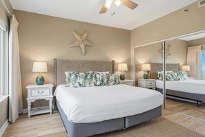 2 bedrooms, iron/ironing board, WiFi, bed sheets - Exclusive Gulf View Condo, Sleeps 5 (Miramar Beach)