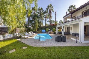 Pool - Villa Relax, just steps from Latchi beach with a private pool and terraces. (Latchi Beach)