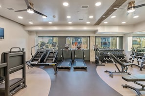 Fitness facility - Chic 1-bedroom Apt /Salt Lake City/ King Bed/ Free Parking /Pool /Hot tub /Gym (Salt Lake City)