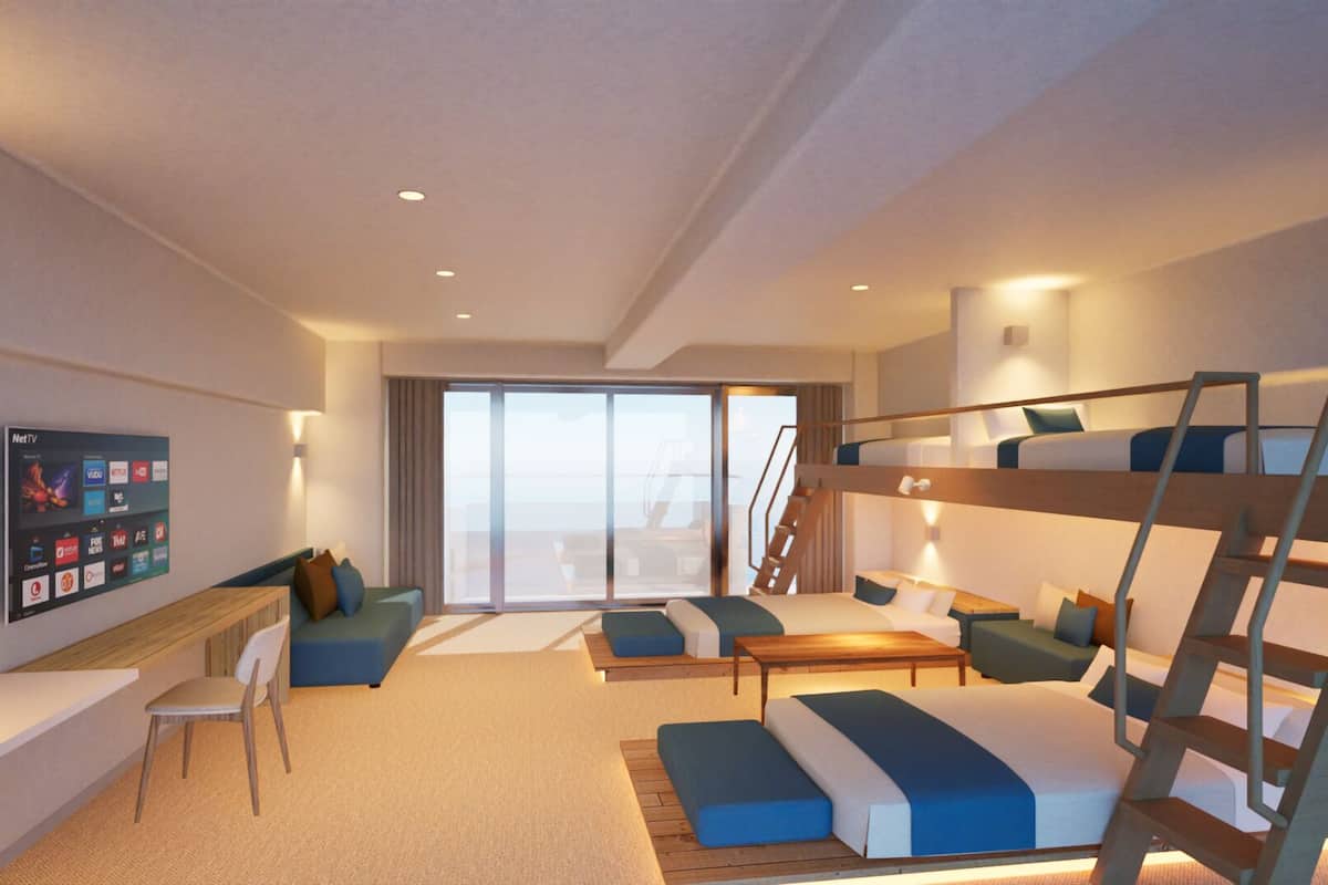 Quadruple Room, Ocean View | Free WiFi
