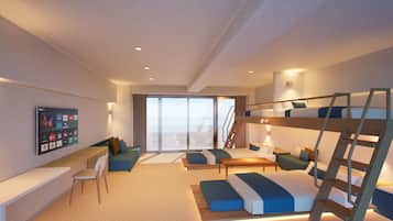 Bunk Bed Room, Non Smoking, Ocean view | Free WiFi