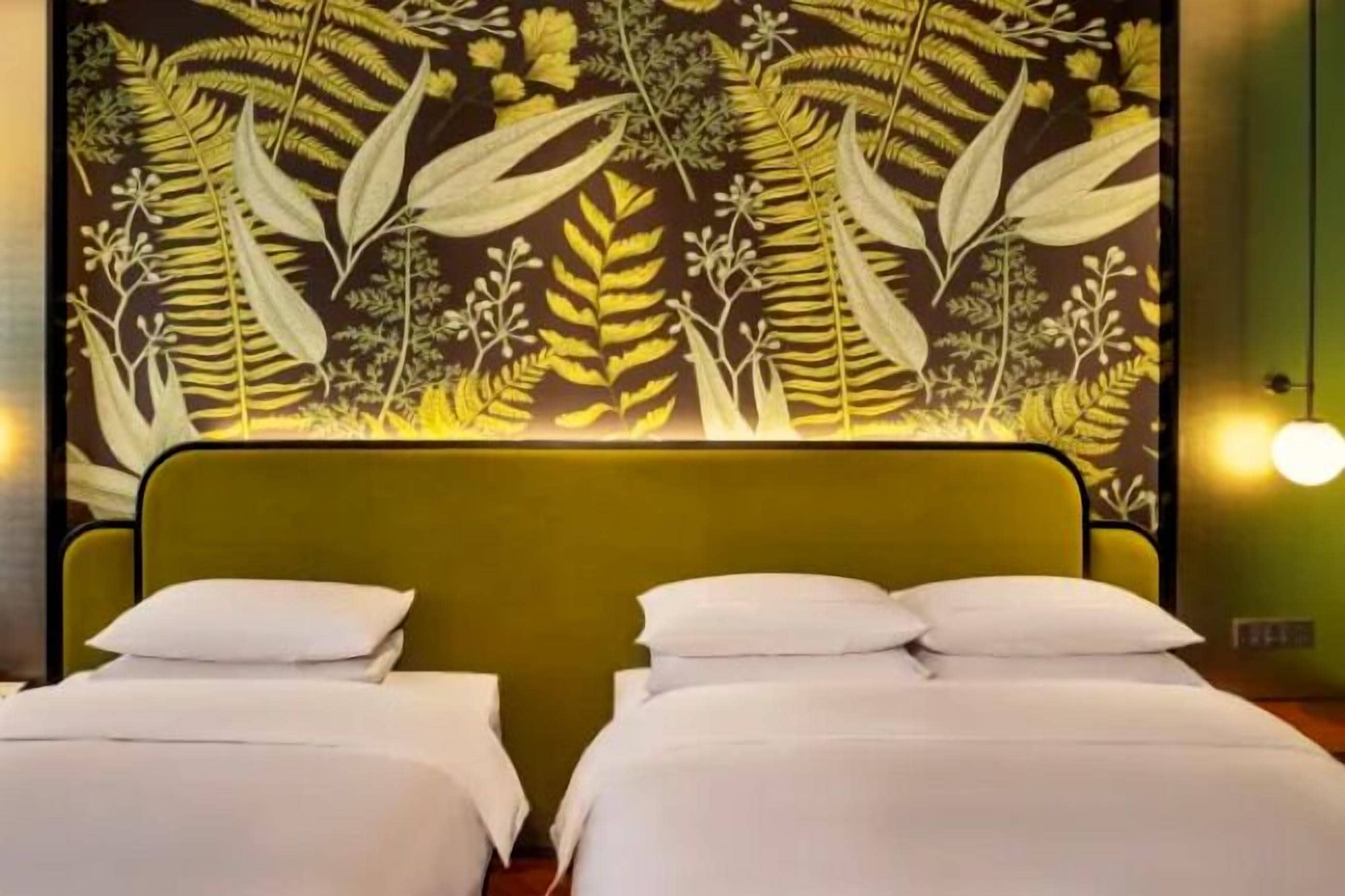 Family Twin Room, Multiple Beds | In-room safe, desk, laptop workspace, blackout drapes