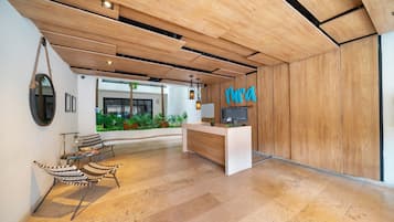 Sala de estar en el lobby