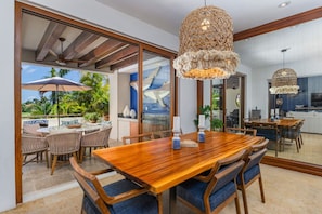 Outdoor dining - Las Terrazas B22 4 Bed Condo (Cook and Golf Cart) (Punta Mita)