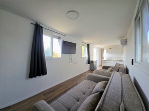 Living area - Beautiful 9-bedroom villa with AC in serene Gshur (Gshur)