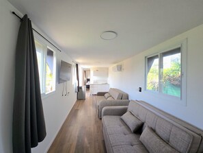 Living area - Beautiful 9-bedroom villa with AC in serene Gshur (Gshur)