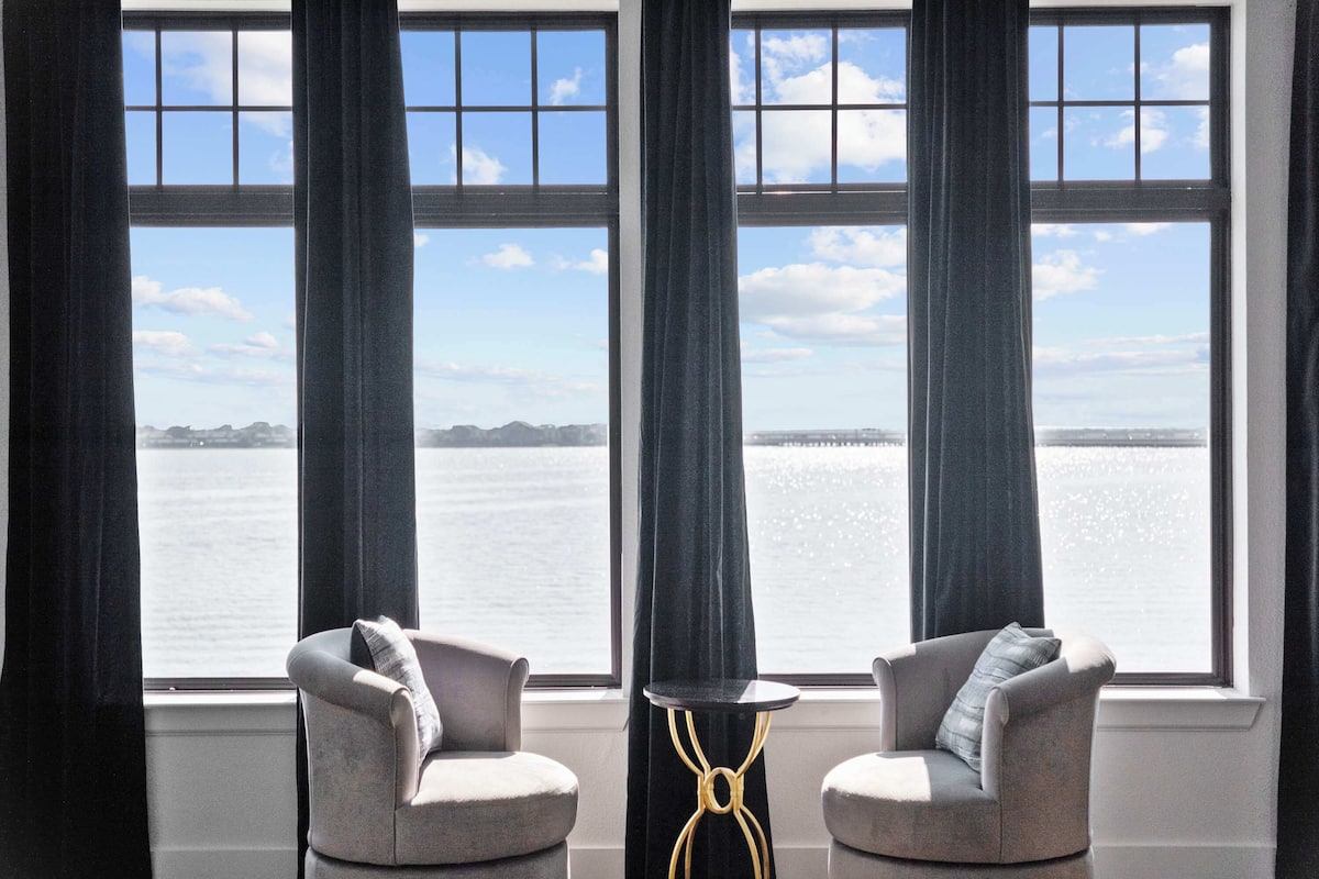 Ferienhaus, Balkon, Meerblick | Innenbereich