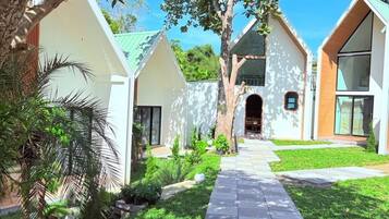 Majoituspaikan julkisivu