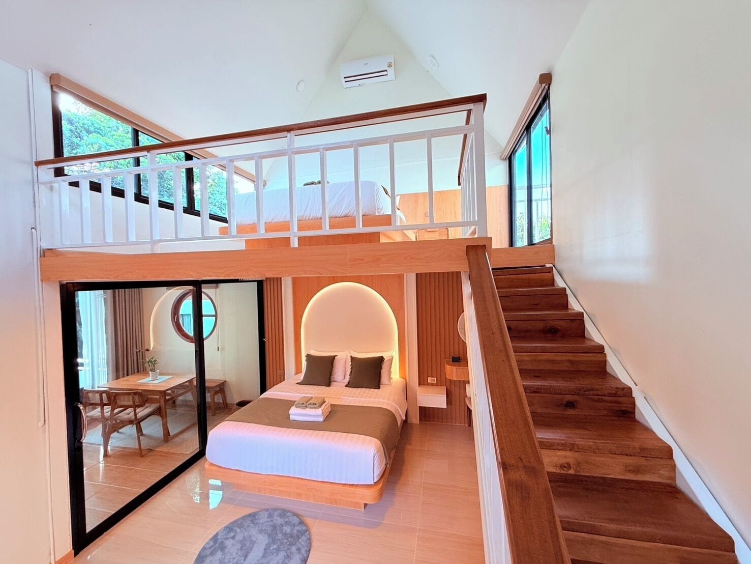 Family Villa | Free minibar, in-room safe, individually decorated, blackout curtains