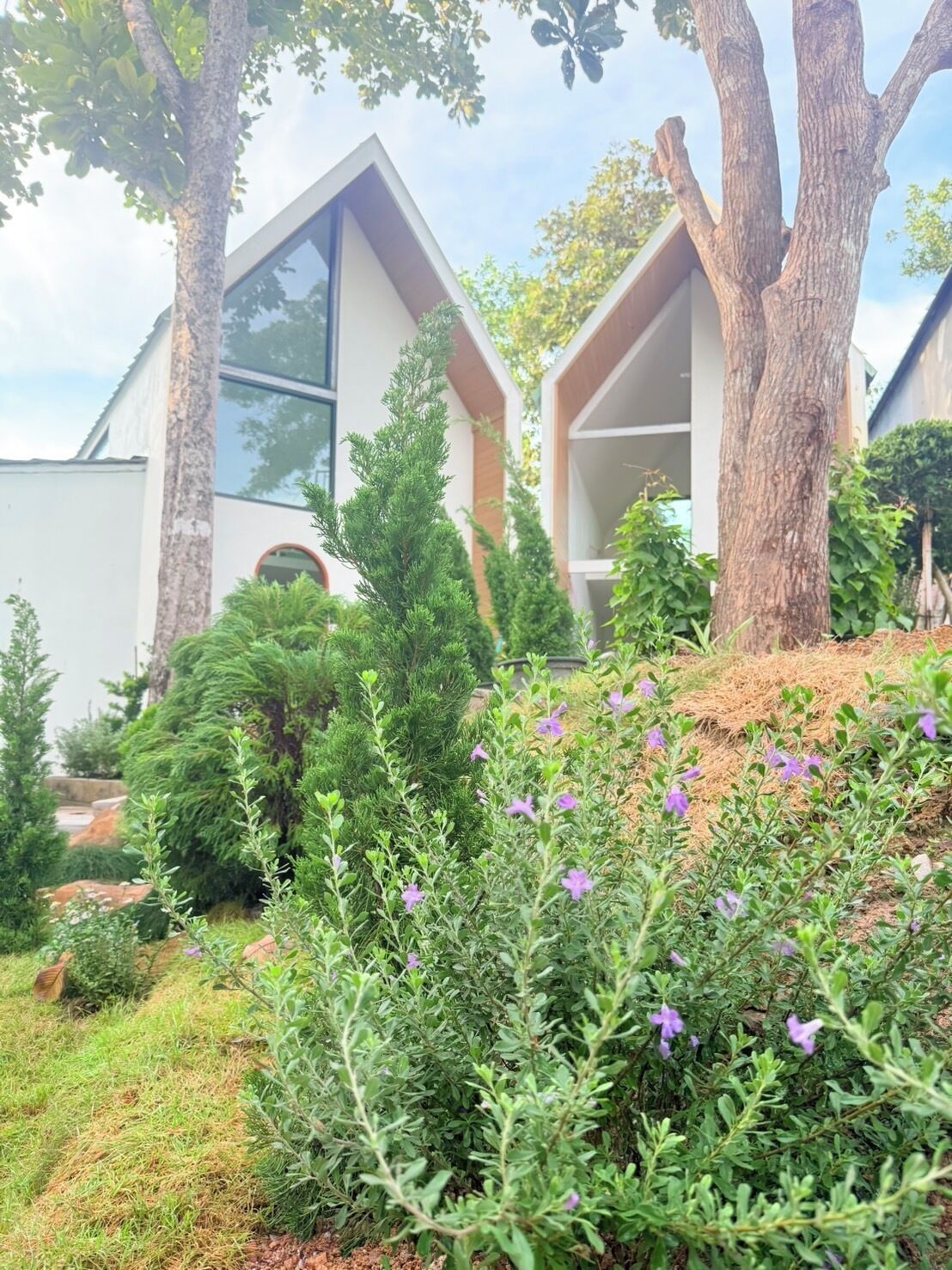 Façade de l’hébergement