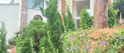 Façade de l’hébergement