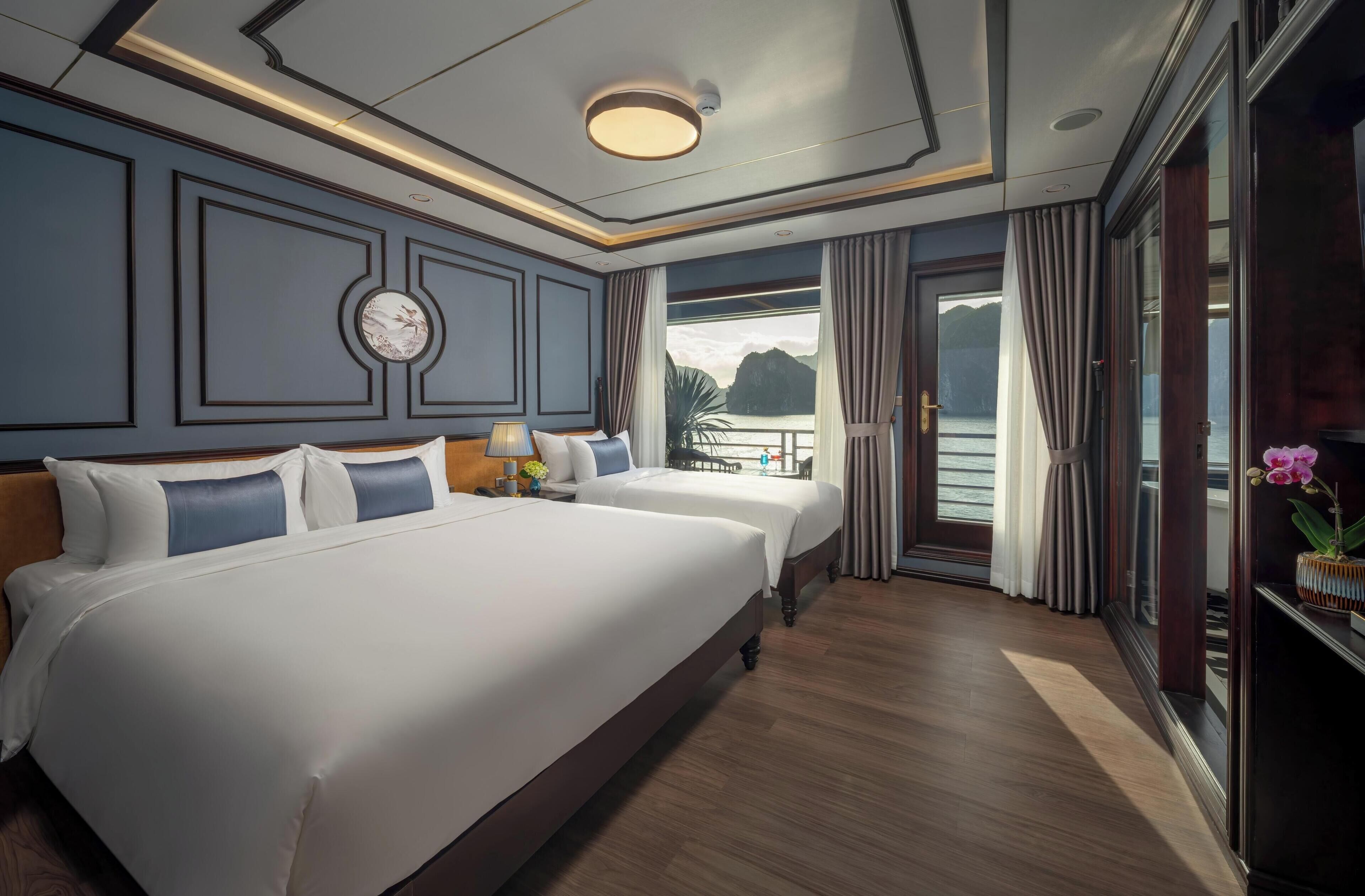 Deluxe Triple Room, Balcony, Ocean View | Free WiFi