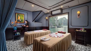 Couples treatment room(s), body treatments, aromatherapy