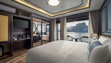 Deluxe Double or Twin Room, Balcony, Ocean View | Free WiFi