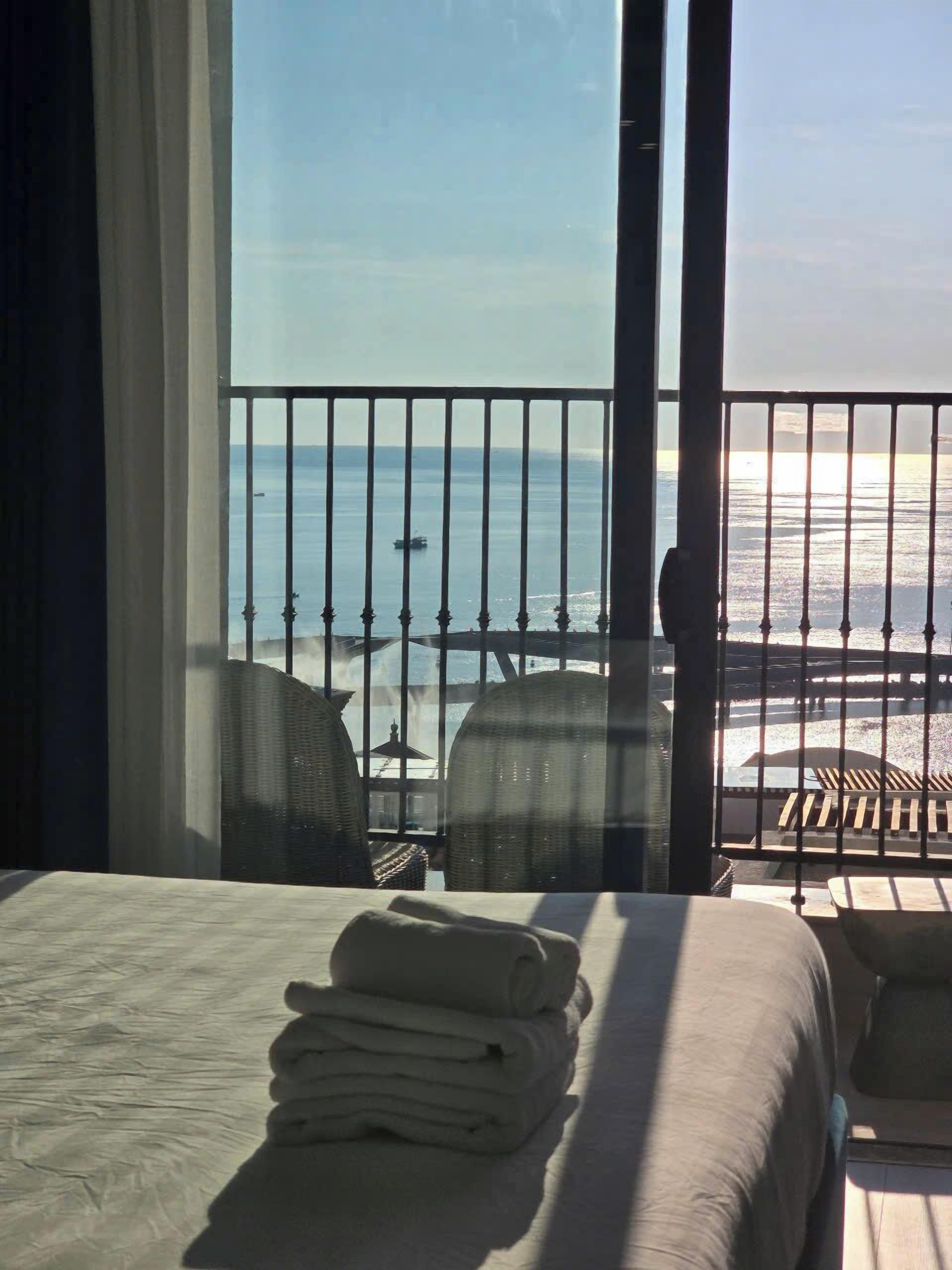 Superior Apartment, Balcony, Beach View | Desk, laptop workspace, free WiFi