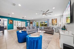 Smart TV, video games, table football, stereo - Speakeasy w/ Karaoke | Pool Table | Air Hockey | Foosball | Arcades | Theater: The Speakeasy (Kissimmee)