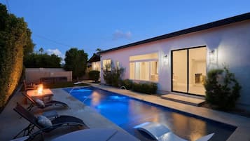 Una piscina climatizada
