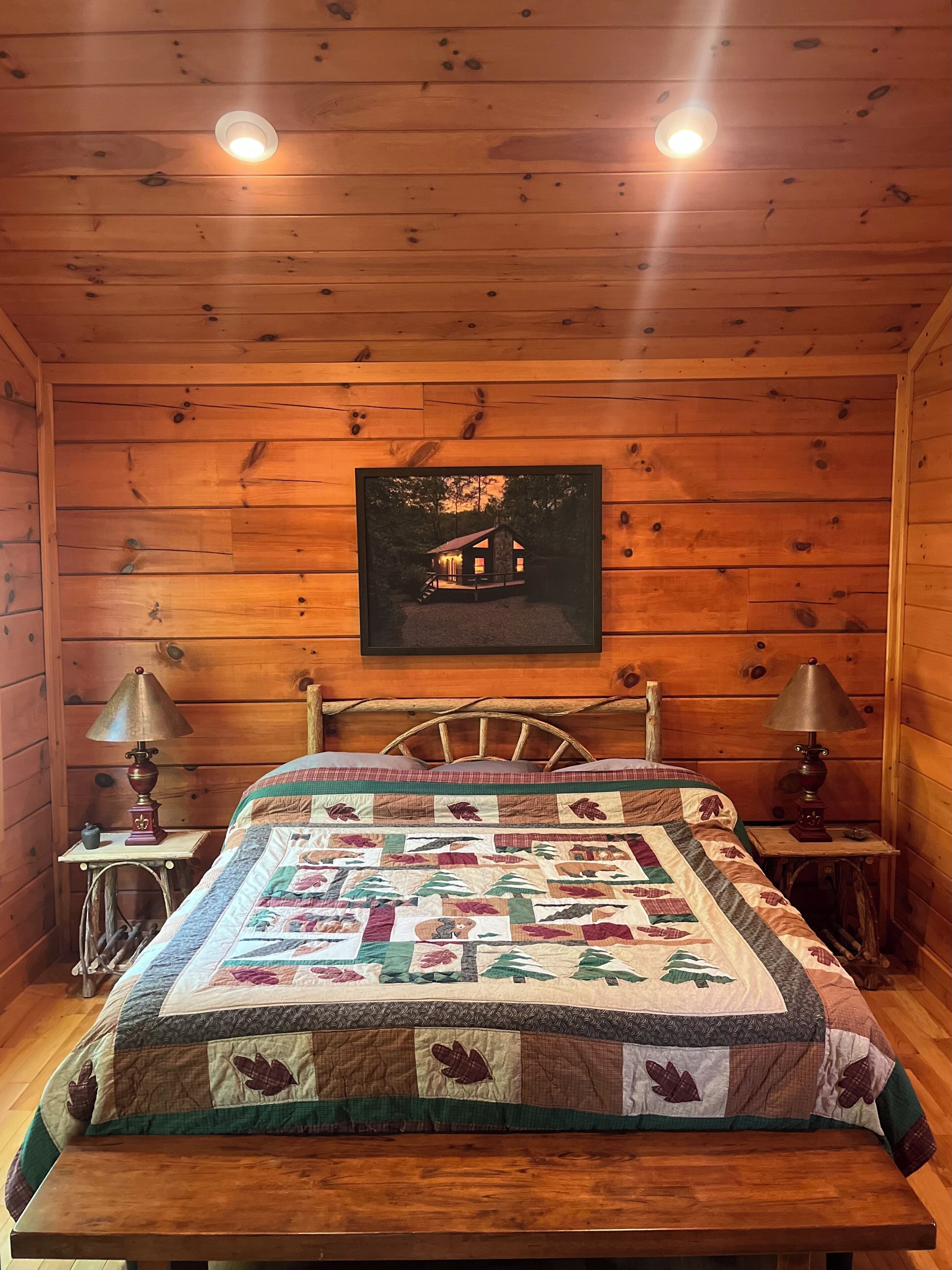 1 soverom og sengetøy