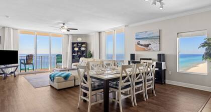 Gulf-front PCB Condo w/ Balcony, Resort Amenities, Game Room, Pools & Beach Gear Tortuga 1301 by Avantstay
