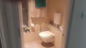 Towels, soap, toilet paper - 1-bedroom apartment on the 18th floor with an amazing view of Ranjoli. (Ranjnoli)