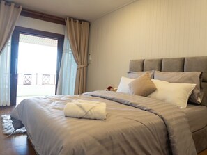 Standardzimmer, Balkon, Meerblick