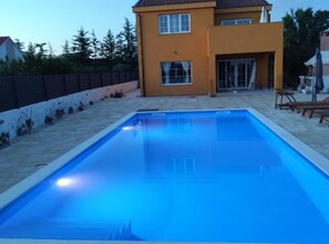 Villa (Villa Serenity with Pool) | Outdoor pool | Seasonal outdoor pool, pool umbrellas, sun loungers