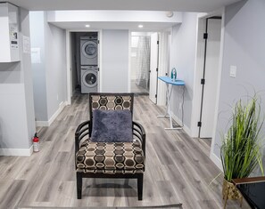 Interior - Brand New 1BR Suite + Private entrance with Free parking & washer, dryer & iron (Winnipeg)