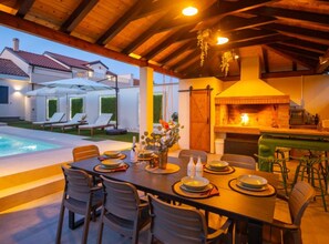 Hús (Lux Vintage House Bella Vita Biograd ) | Borðstofa