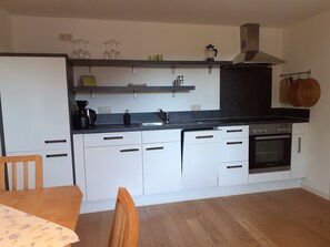 Oven, stovetop, dishwasher