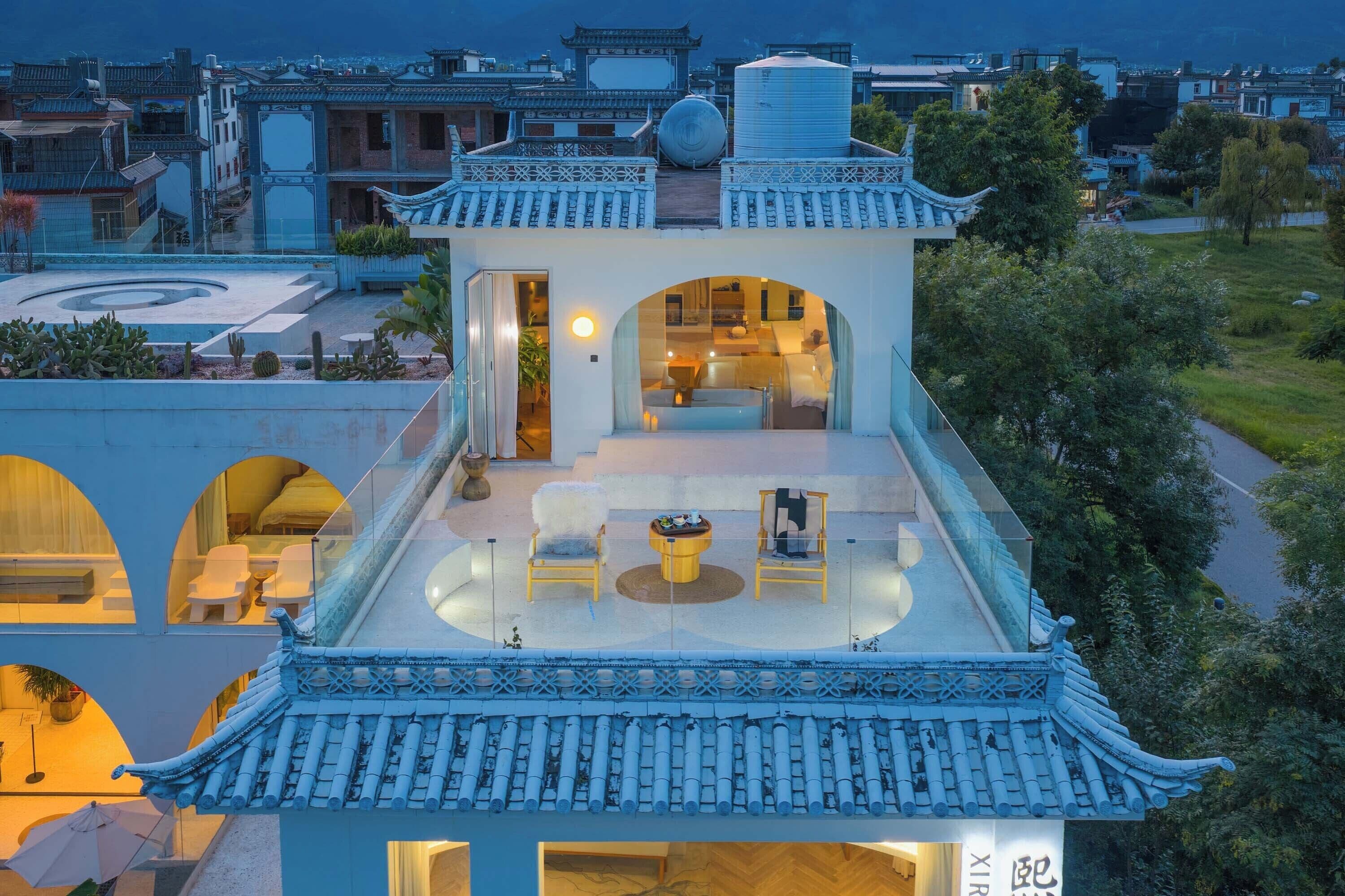 파노라믹 더블룸, 바다 전망 | 발코니