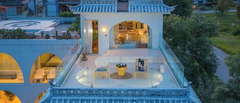 Panoramic Double Room, Sea View | Balcony