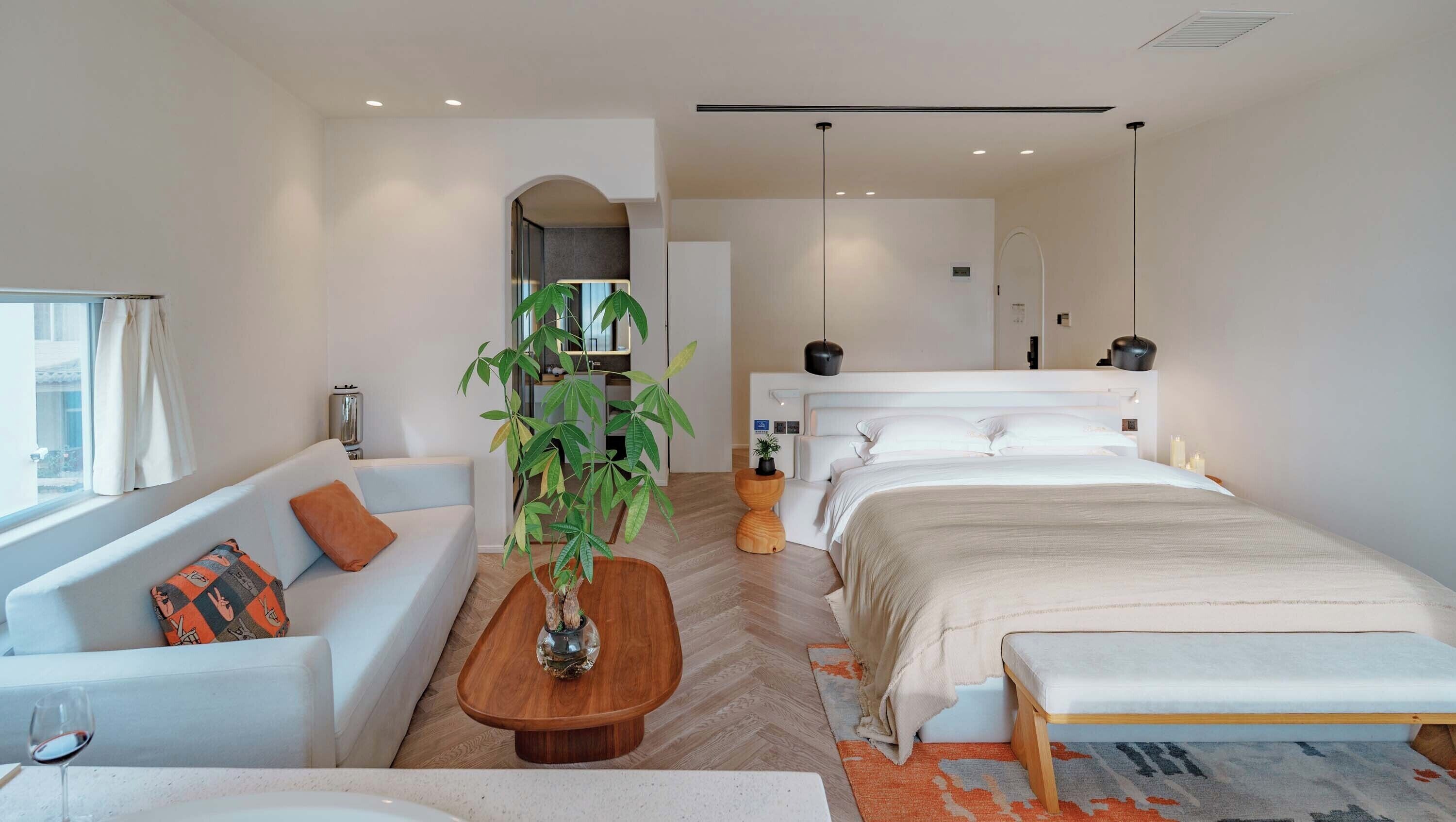 Habitación doble Premium, vista al mar | Minibar, escritorio, espacio para trabajar con laptop y wifi gratis 