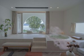 Premium-Doppelzimmer, Meerblick | Ausblick vom Zimmer