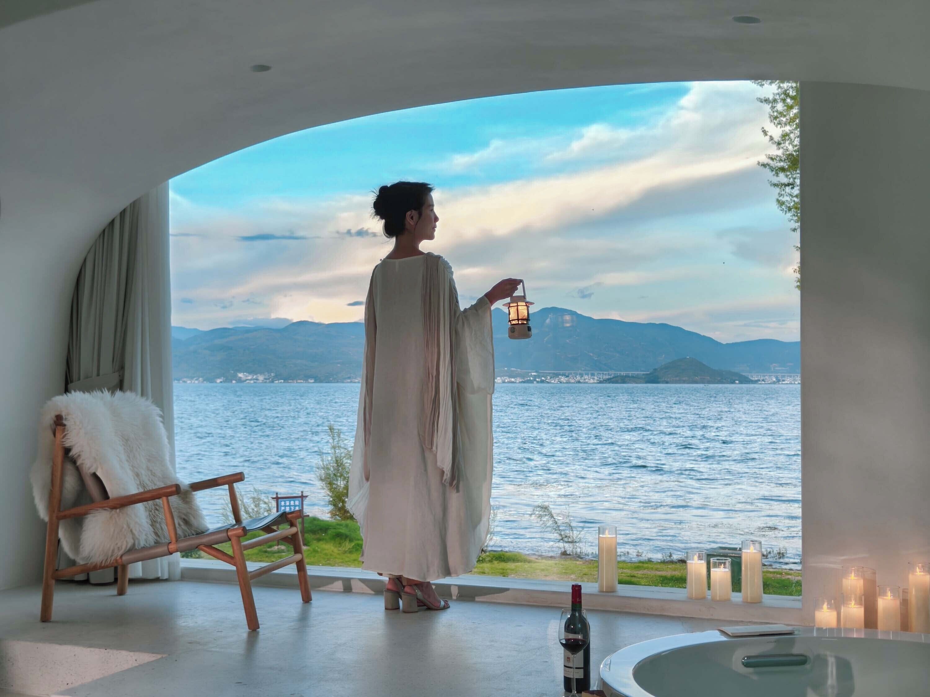 Premier-Suite, Meerblick | Wohnbereich