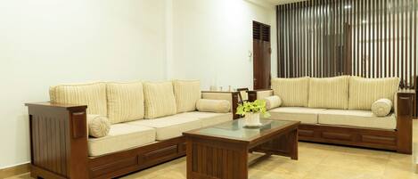 Sala de estar en el lobby