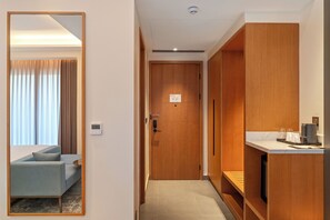 高级双人房 | 办公桌、笔记本电脑工作区、隔音、熨斗/熨衣板