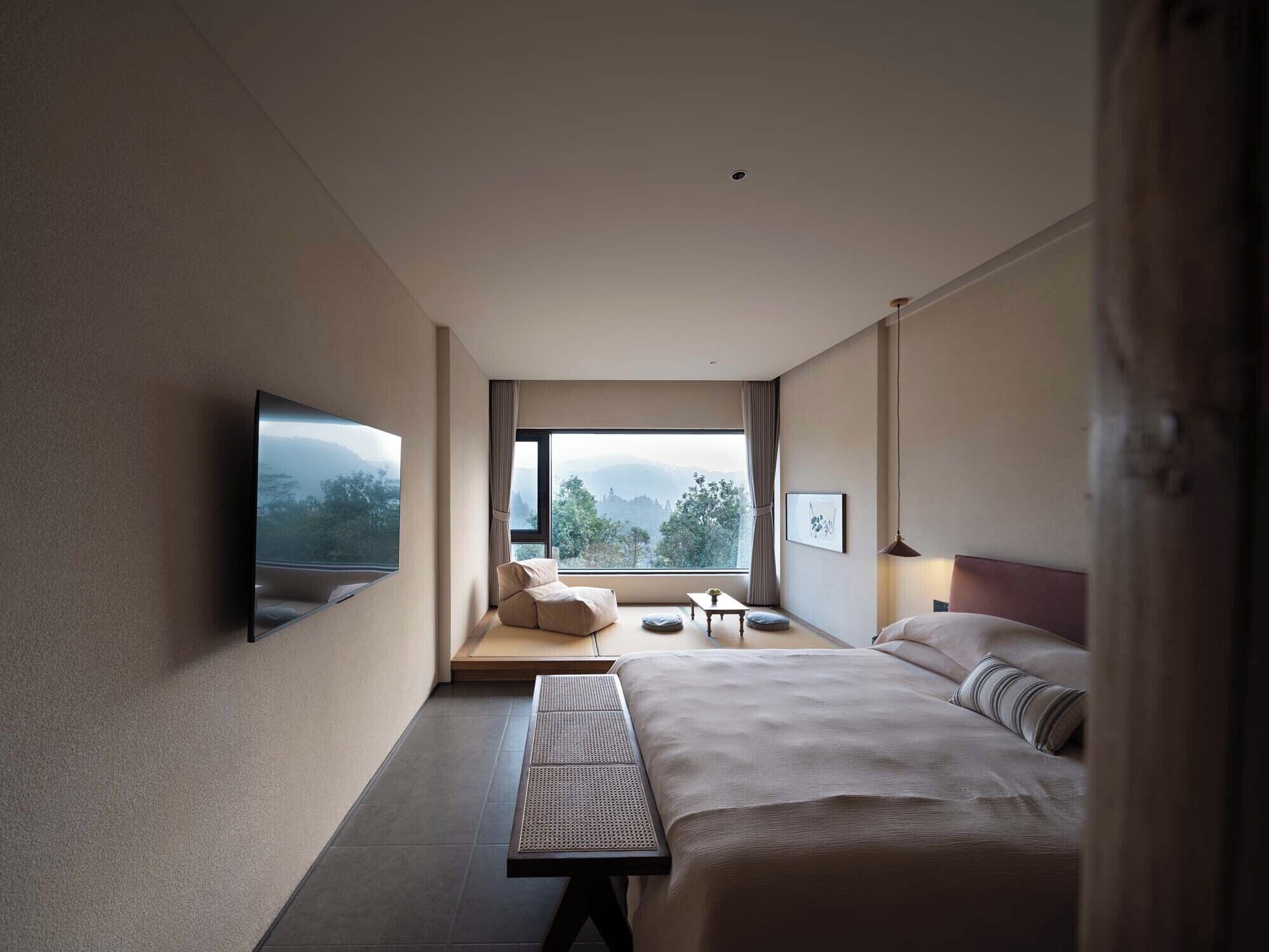 Kahden hengen deluxe-huone, vuoristonäköala | Minibaari, yksilöllisesti sisustettu, yksilöllisesti kalustettu