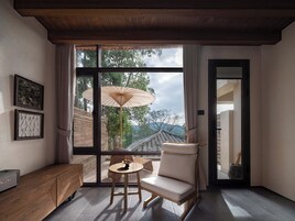 Romantic Double Room, Patio, Mountain View | View from room